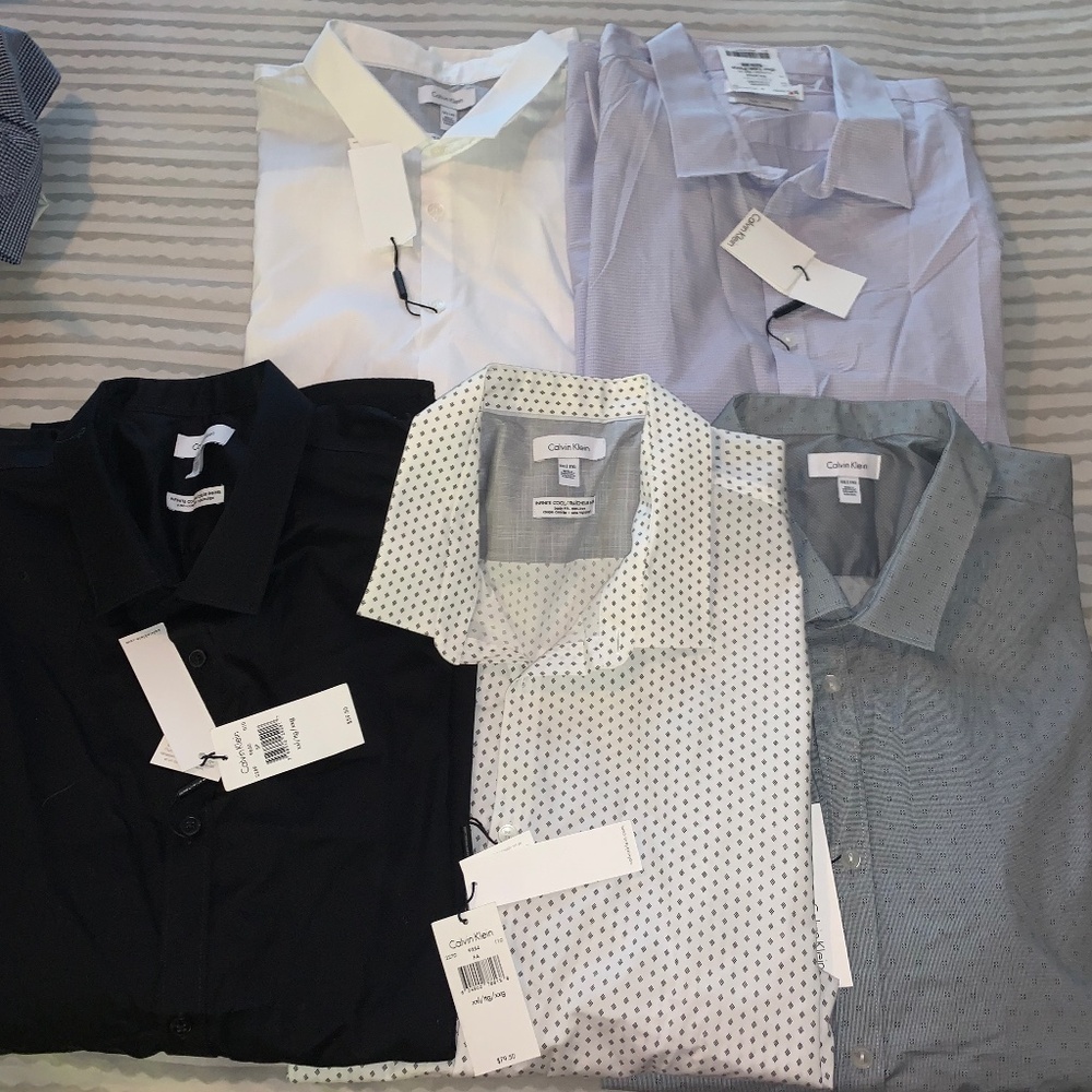 Men Calvin Klein Shirts XXL New with Tag